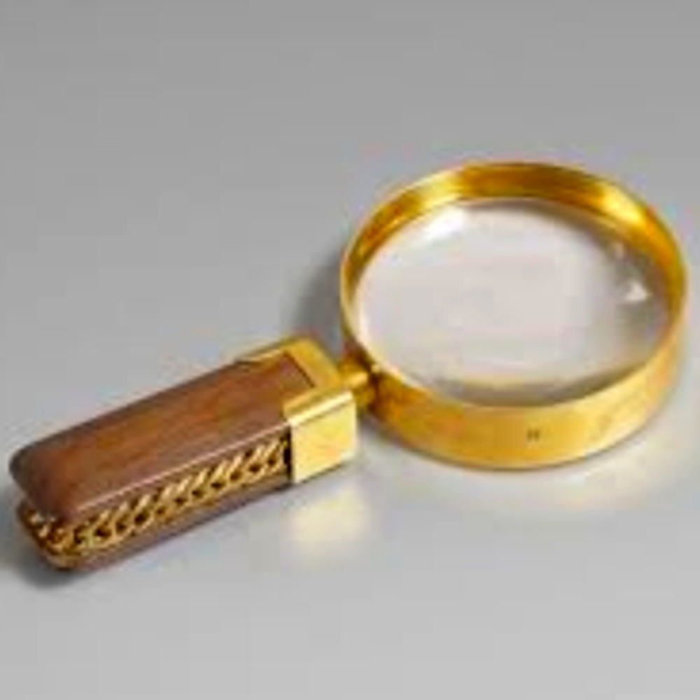 Authentic HERMES Vintage Desk Magnifying Glass